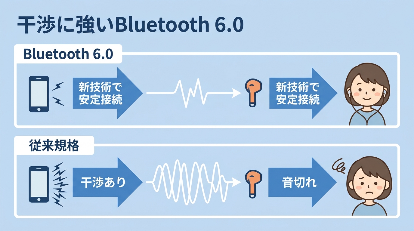ワイヤレスイヤホンの接続安定性を決める5つの条件