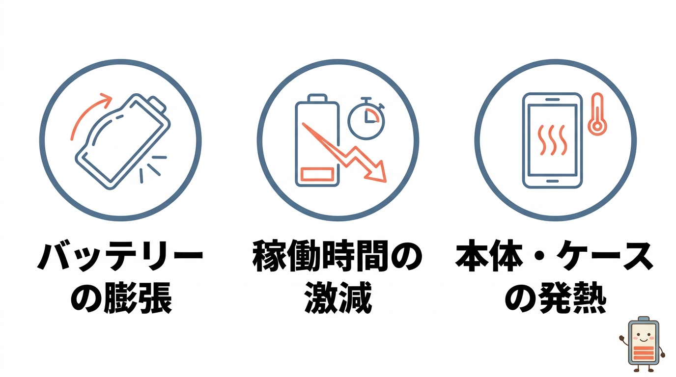 故障か寿命かを判断する3つの基準